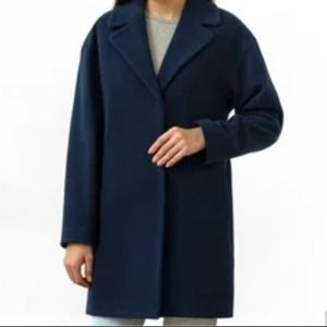 Brooks Brothers Cashmere Navy Coat size 0/2